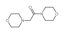 Morpholine,4-(4-morpholinylacetyl)- (9CI) structure