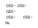 Methyl rhenium pentacarbonyl Structure