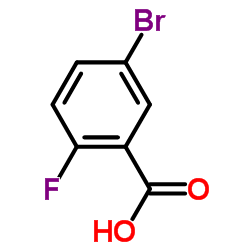 5-Bromo-2-fluorobenzoic acid structure