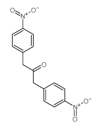 2-Propanone,1,3-bis(4-nitrophenyl)-结构式