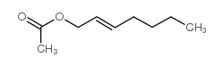 acetic acid trans-2-hepten-1-yl ester结构式