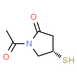 2-Pyrrolidinone, 1-acetyl-4-mercapto-, (S)- (9CI) picture