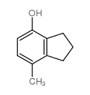 2, 3-二氢-7-甲基-1H-茚-4-醇结构式
