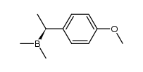 (S)-(1-(4-methoxyphenyl)ethyl)dimethylborane Structure