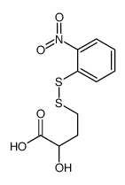 2-hydroxy-4-[(2-nitrophenyl)disulfanyl]butanoic acid Structure