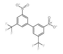 3,3'-DINITRO-5,5'-BIS(TRIFLUOROMETHYL)-1,1'-BIPHENYL structure