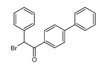 2-bromo-2-phenyl-1-(4-phenylphenyl)ethanone Structure