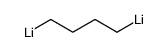 1,4-dilithiobutane结构式
