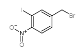 ALPHA-BROMO-3-IODO-4-NITROTOLUENE structure