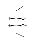 (3S,4R)-hexane-3,4-diol结构式