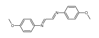 N,N'-bis(4-methoxyphenyl)diazabutadiene Structure