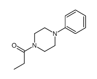 1-(4-phenylpiperazin-1-yl)propan-1-one Structure