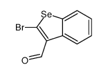 2-bromo-1-benzoselenophene-3-carbaldehyde结构式