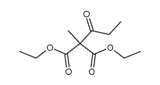 methyl-propionyl-malonic acid diethyl ester结构式