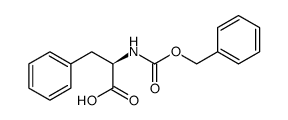 N-苄氧羰酰基-D-苯丙氨酸结构式