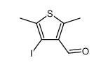 4-IODO-2,5-DIMETHYLTHIOPHENE-3-CARBALDEHYDE picture