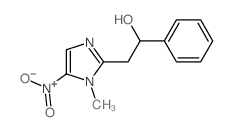 1H-Imidazole-2-ethanol,1-methyl-5-nitro-a-phenyl- Structure