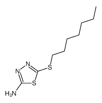 2-Amino-5-(heptylthio)-1,3,4-thiadiazole picture