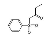 1-(benzenesulfonyl)butan-2-one结构式