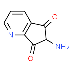 5H-Cyclopenta[b]pyridine-5,7(6H)-dione,6-amino- structure