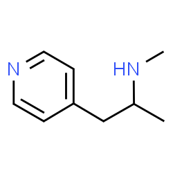 4-Pyridineethanamine,N,alpha-dimethyl-(9CI)结构式