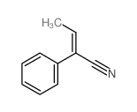 (Z)-2-phenylbut-2-enenitrile结构式