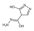 1H-Pyrazole-4-carboxylic acid, 4,5-dihydro-5-oxo-, hydrazide (9CI) picture