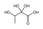 2,2,3-trihydroxybutanoic acid结构式