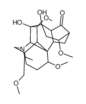 14-去氢布氏翠雀花碱结构式