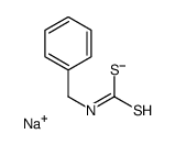 sodium,N-benzylcarbamodithioate结构式