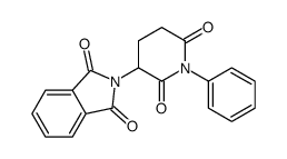 2-(2,6-dioxo-1-phenylpiperidin-3-yl)isoindole-1,3-dione Structure