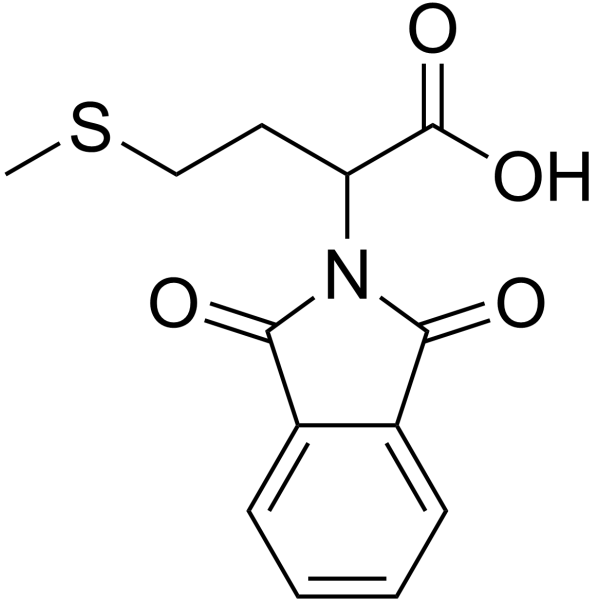 2-(1,3-二氧代-1,3-二氢-2H-异吲哚-2-基)-4-(甲巯基)丁酸图片