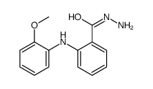 2-(2-methoxyanilino)benzohydrazide Structure