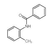 Benzamide,N-(2-methylphenyl)- structure