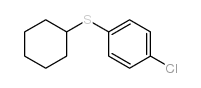 Benzene,1-chloro-4-(cyclohexylthio)-结构式