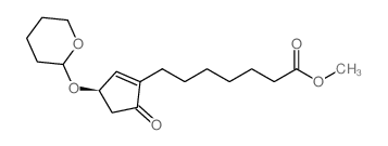 METHYL 7-((3R)-5-OXO-3-((TETRAHYDRO-2H-PYRAN-2-YL)OXY)CYCLOPENT-1-EN-1-YL)HEPTANOATE图片