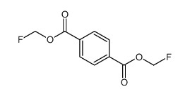 bis(fluoromethyl) benzene-1,4-dicarboxylate Structure