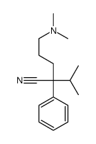 5-(dimethylamino)-2-phenyl-2-propan-2-ylpentanenitrile结构式