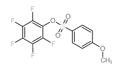 2,3,4,5,6-PENTAFLUOROPHENYL 4-METHOXYBENZENESULFONATE picture