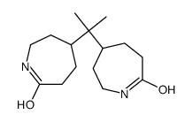 5-[2-(7-oxoazepan-4-yl)propan-2-yl]azepan-2-one Structure