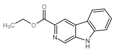 ETHYL BETA-CARBOLINE-3-CARBOXYLATE Structure