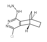 3-CHLORO-6-HYDRAZINO-4,5-DIAZATRICYCLO[6.2.2(2,7)]DODECA-2(7),3,5-TRIENE结构式