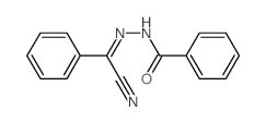 N-[(cyano-phenyl-methylidene)amino]benzamide结构式