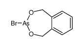 3-bromo-1,5-dihydro-2,4,3-benzodioxarsepine结构式