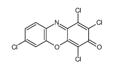 1,2,4,7-tetrachlorophenoxazin-3-one Structure