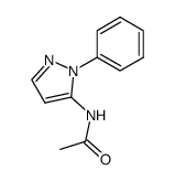 N-(2-phenyl-2H-pyrazol-3-yl)-acetamide Structure