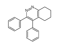 3,4-diphenyl-5,6,7,8-tetrahydrocinnoline structure