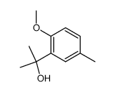 2-(2-methoxy-5-methyl-phenyl)-propan-2-ol structure