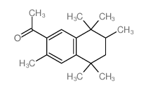 1-(3,5,5,7,8,8-hexamethyltetralin-2-yl)ethanone Structure