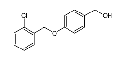 Benzenemethanol, 4-[(2-chlorophenyl)methoxy]结构式